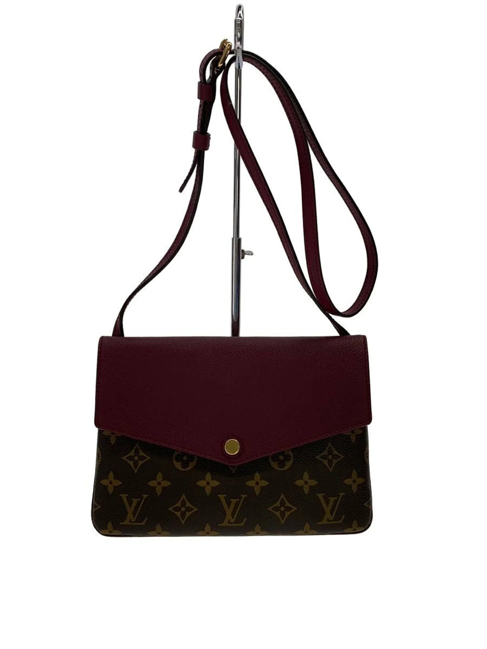 Louis Vuitton Twice crossbody bag red Monogram Empreinte leather